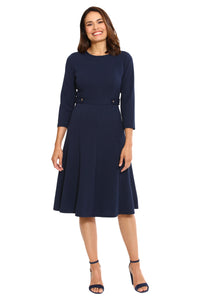 Saie A-line Midi Dress