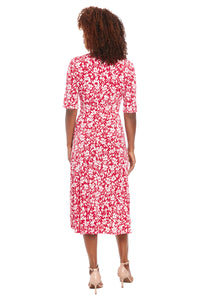 Ayanna in Positive Negative Floral - FINAL SALE