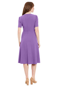 Quill - Classic Colors Side Tab Dress