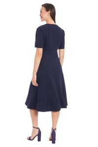 Quill - Classic Colors Side Tab Dress