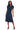 Abby Asymmetrical Collar Fit and Flare Dress