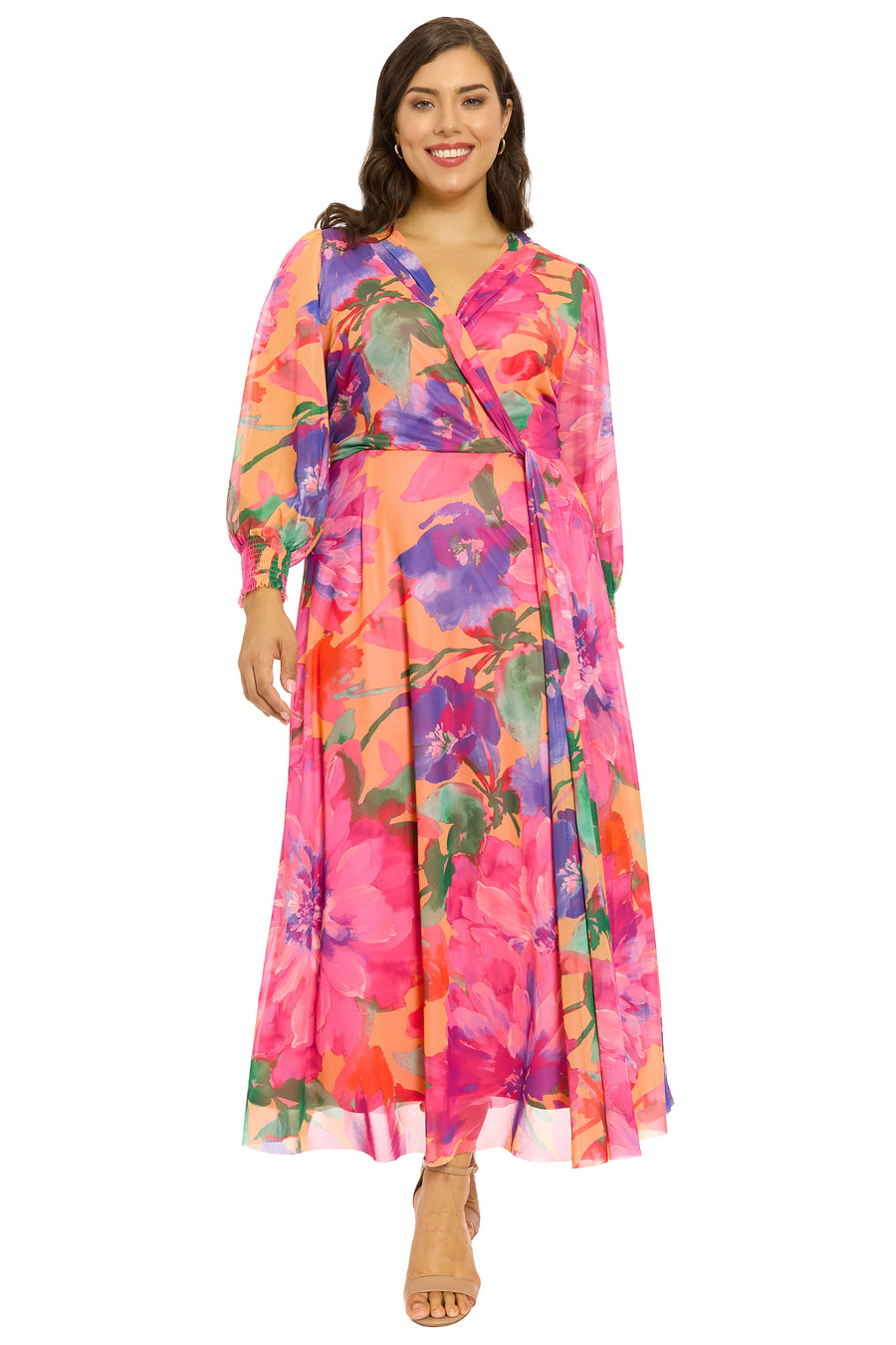 Ruth Long Bishop Sleeve Maxi