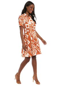 Carmine Shirtdress