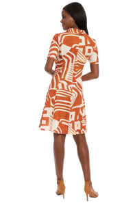 Carmine Shirtdress