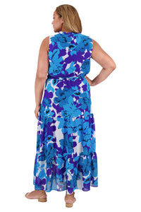 Aisha in Layered Floral Stamp - FINAL SALE