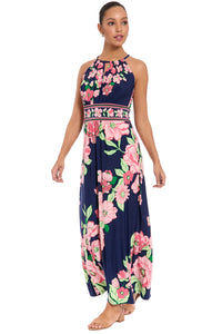 Morris Maxi in Diagonal Roses