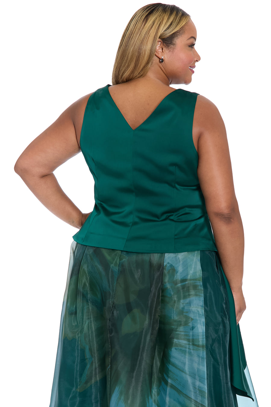 Ithaca Pleated Sleeveless Top