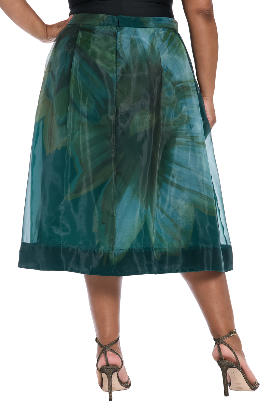Harlem Pleated Midi Skirt