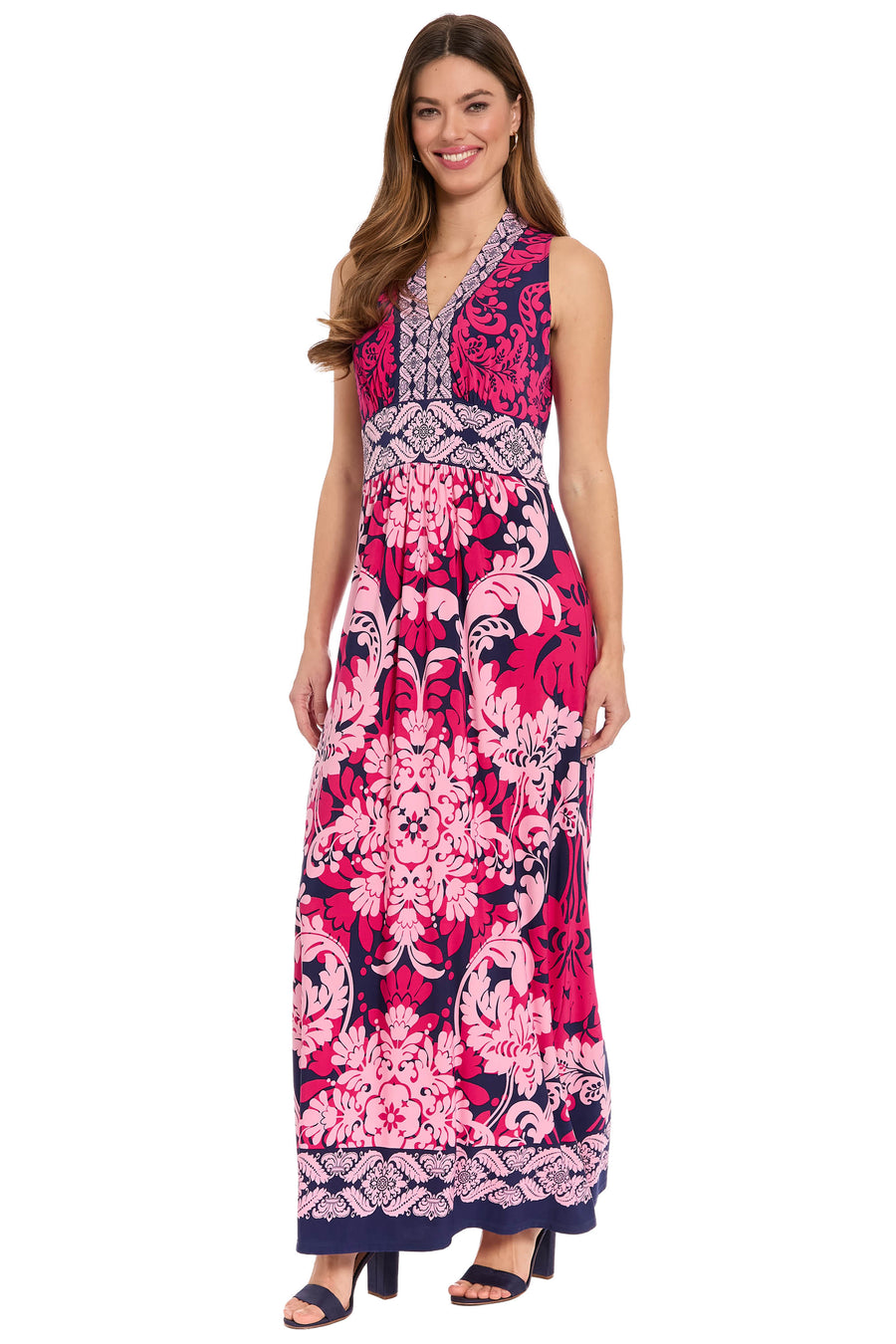 McKay Maxi in Placed Scrolls