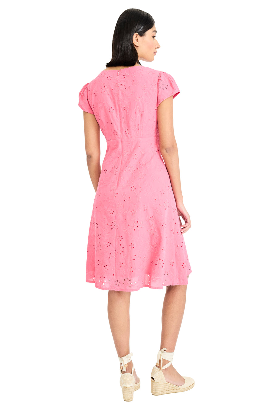 Zariah in Cotton Embroidered Eyelet