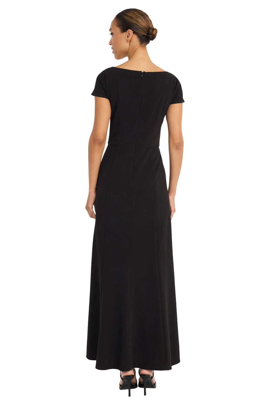 Elysse Embellished Neck Gown