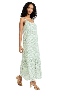 Austin Sleeveless Tiered Midi