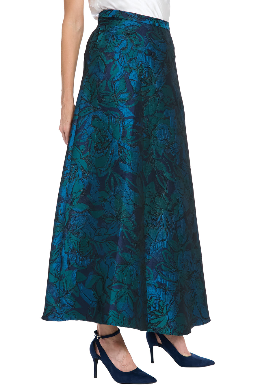 Waverly Floor Length A-Line Skirt