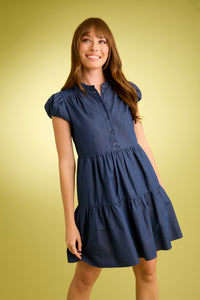 Billy Denim Babydoll - FINAL SALE