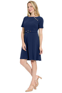 Madeleine with Square Buckle