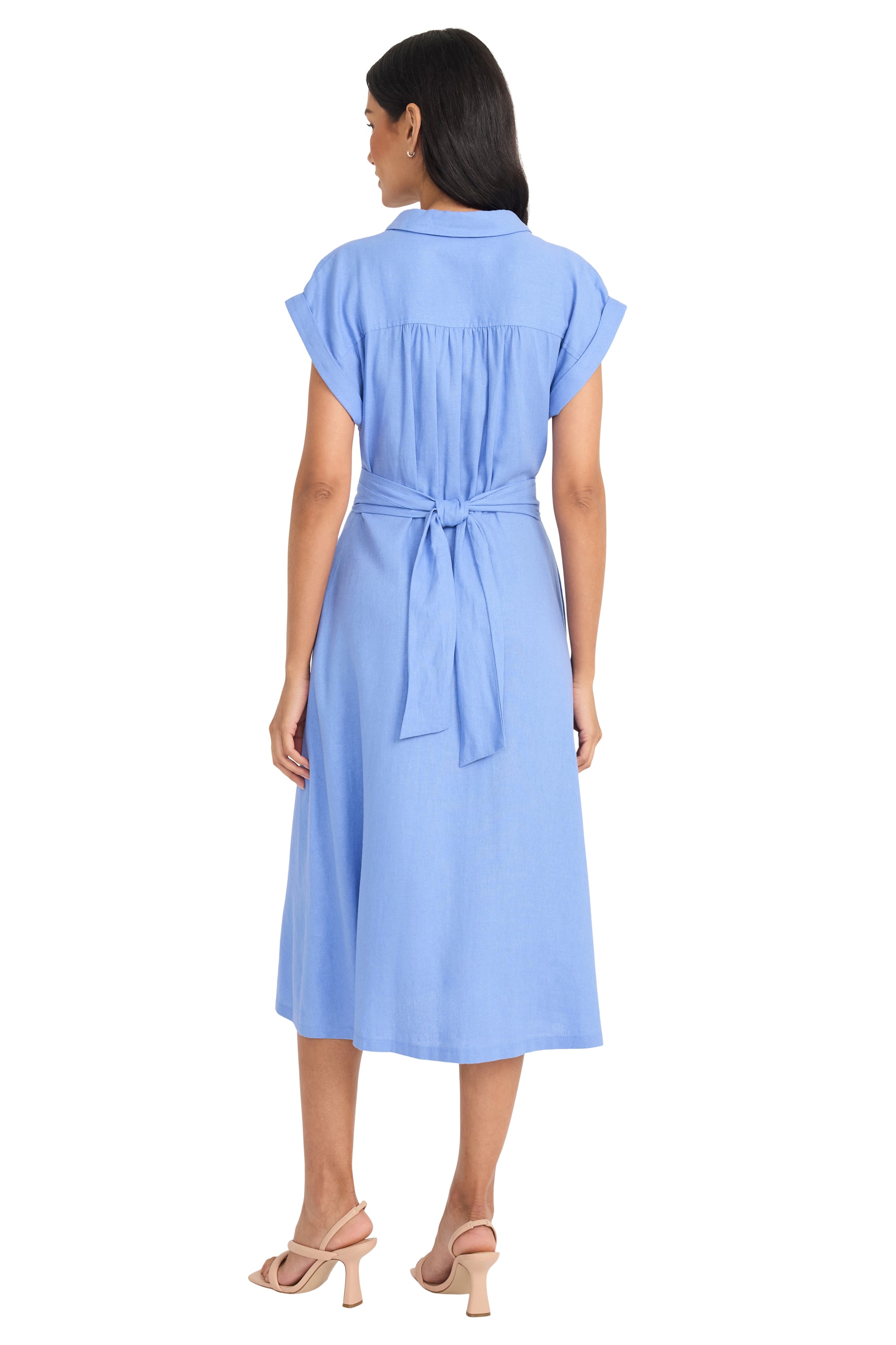 Josephine Shirtdress in Solid