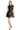 Kimora Faux Leather Fit & Flare Mini