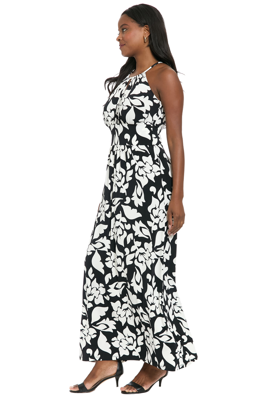Simone Morris Maxi in Stencil Flower