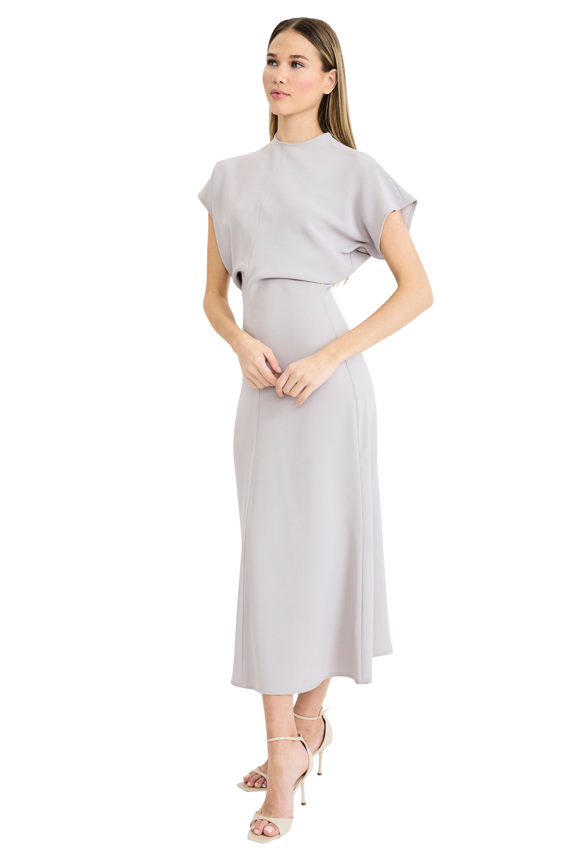 dove grey dress Kanali K Size 22 1806 Dove Gray Bridesmaid Dress main image 0
