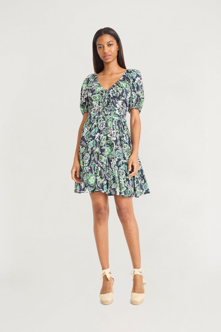 Grant in Rayon Challis - FINAL SALE Grant in Rayon Challis - FINAL SALE