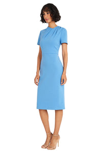 Avalise Below the Knee Short Sleeve Dress