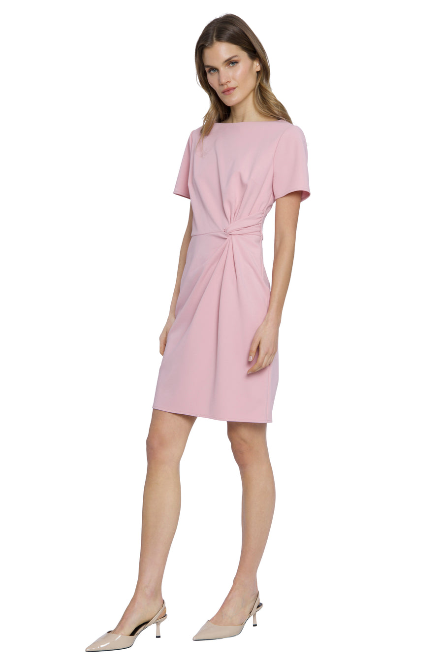 cassidy mini dress Cassidy Baby Pink Mini Dress - US 4