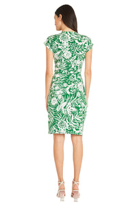 Ellison Wrap Dress in Tiki Bar Floral - FINAL SALE