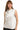 Nica Draped Mock Neck Satin Top