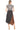 Mona Mock Neck Asymmetrical Midi
