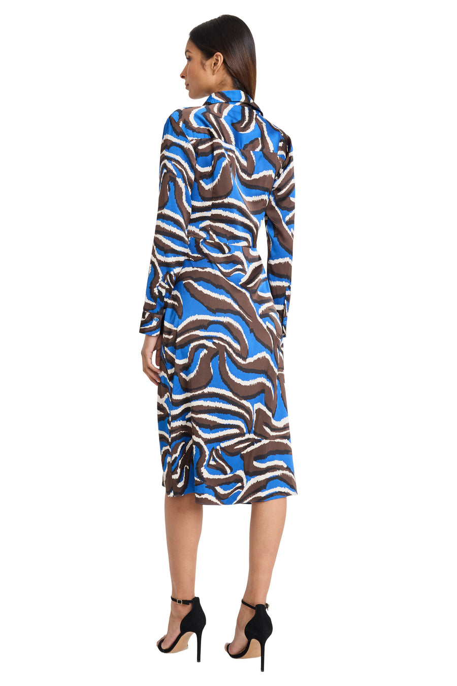 Luz Long Sleeve Midi Wrap