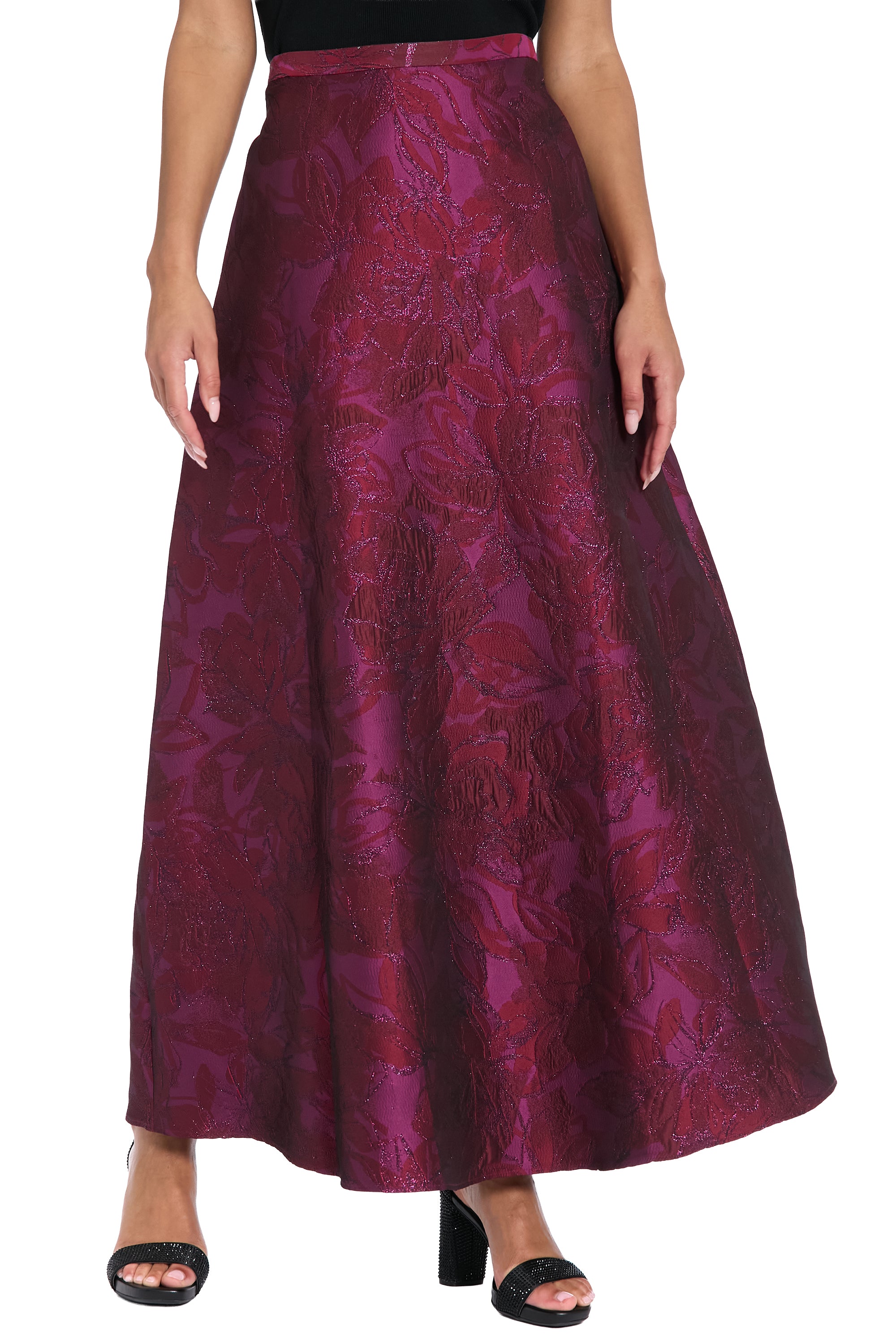 Waverly Floor Length A-Line Skirt