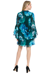 Cecil Ruffle Sleeve Mini Dress