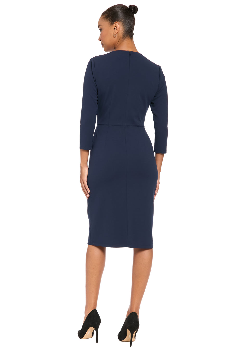 Filippa Dress in Scuba Crepe