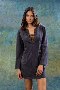 Matthew Suede Mini Dress - FINAL SALE