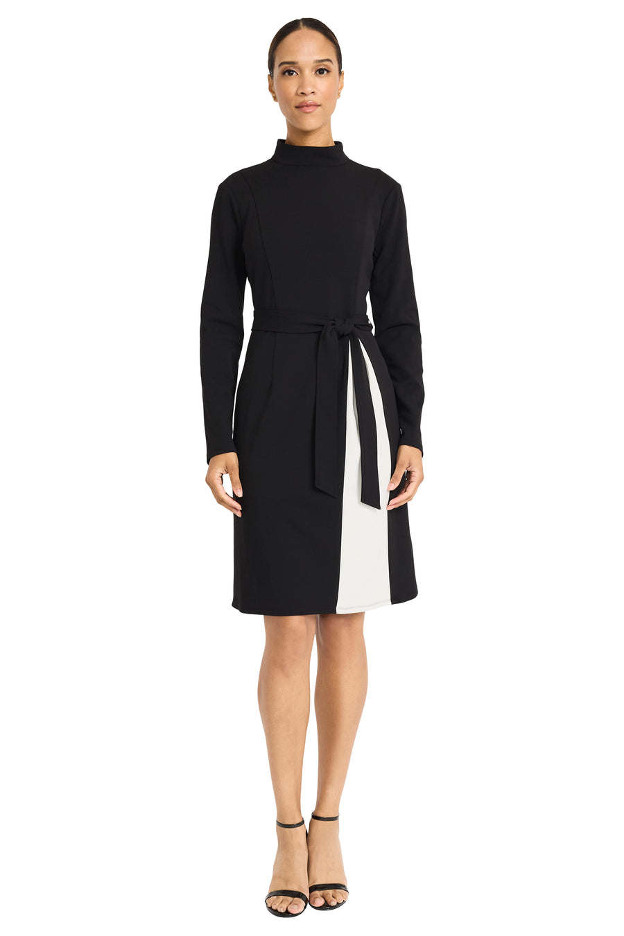 Lainy Fit and Flare Long Sleeve Mini Dress | Maggy London Lainy Fit and Flare Long Sleeve Mini Dress | Maggy London