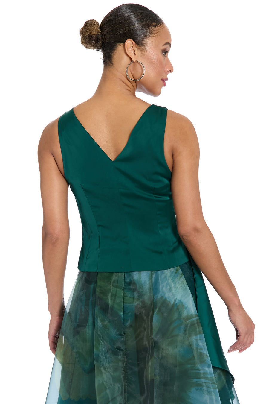 Ithaca Pleated Sleeveless Top