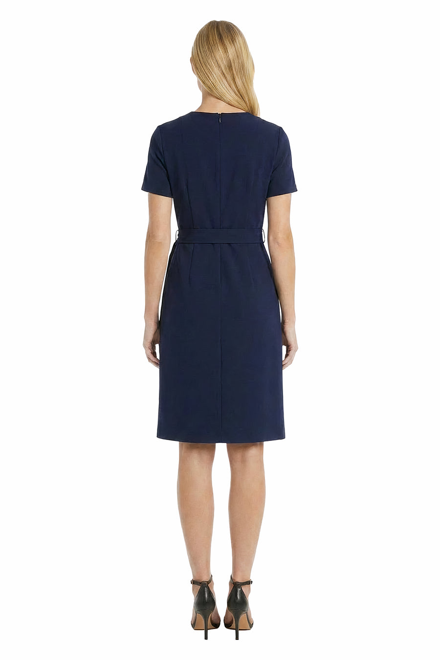 Lainy Colorblock Tie-Waist Dress