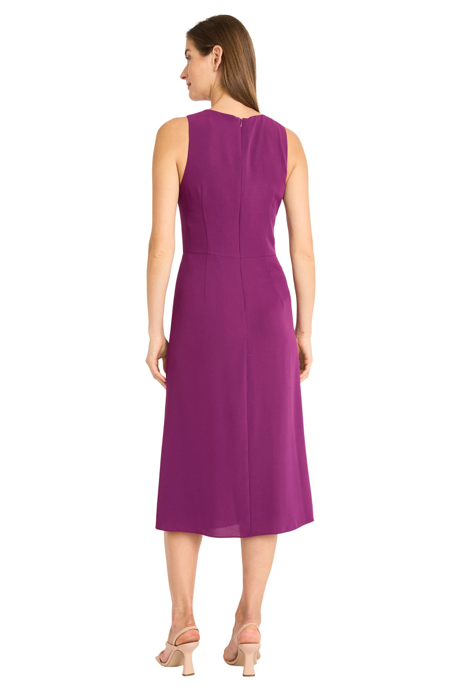 Lindsay Fit and Flare Sleeveless Midi Dress | Maggy London Lindsay Fit and Flare Sleeveless Midi Dress | Maggy London