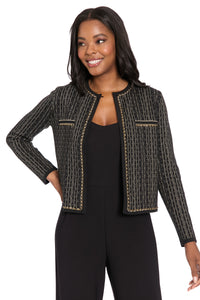 Earl Gold Chain Sweater Cardigan