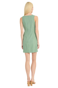 Ella Linen Mini Sleeveless Dress - FINAL SALE