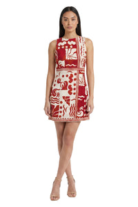Aaron Keyhole Sides Mini Dress