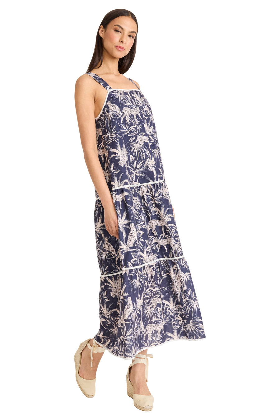 Isaac Low Back Tiered Maxi