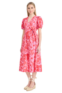 Charley Cotton Puff Sleeve Midi
