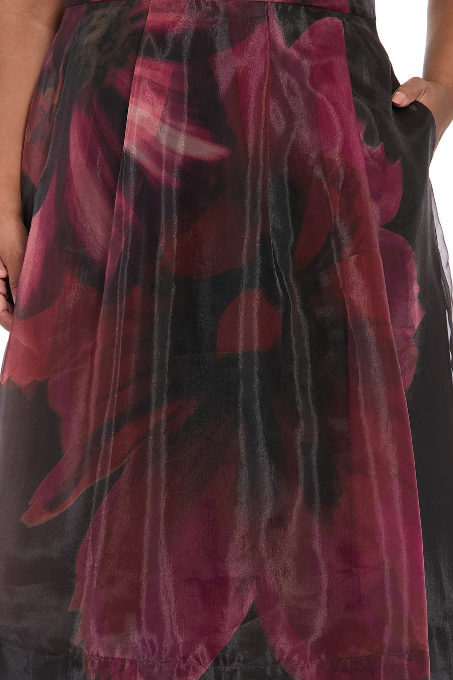 Harlem Pleated Midi Skirt