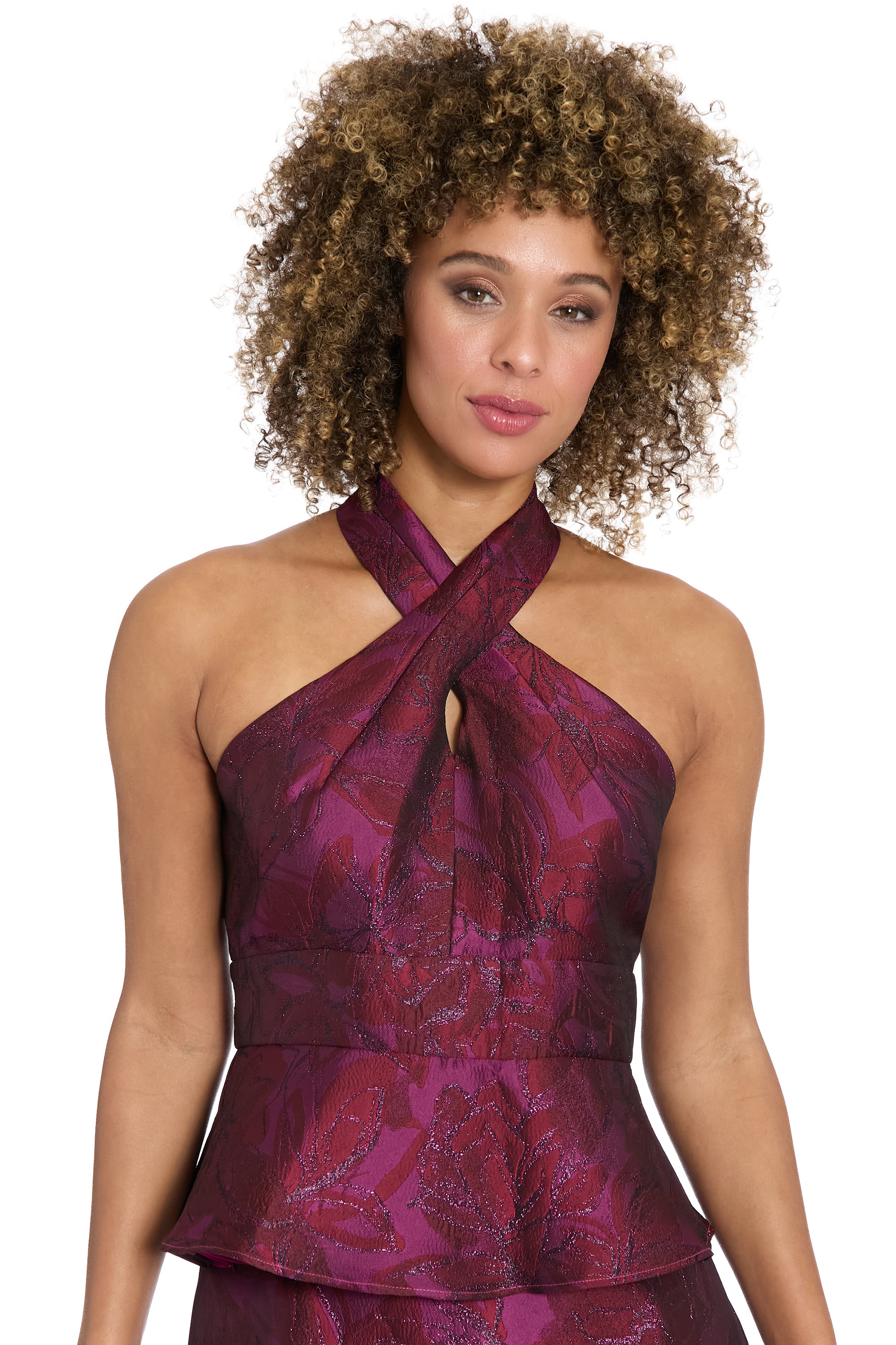 Waverly Cross Front Halter Top