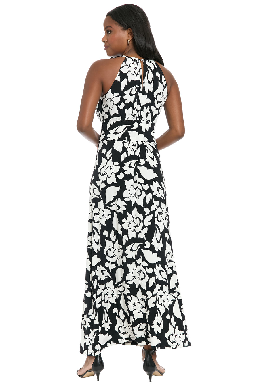 Simone Morris Maxi in Stencil Flower