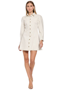 Foster Mini Shirt Dress