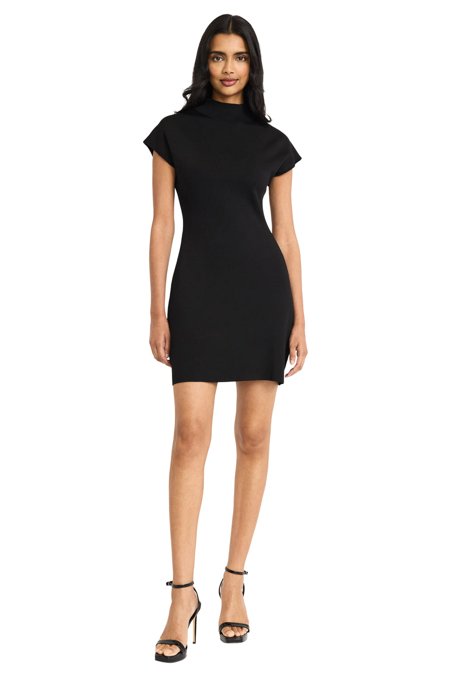 Amara Mini Sheath Sweater Dress Short Sleeve | Donna Morgan Maggy London Amara Mini Sheath Sweater Dress Short Sleeve | Donna Morgan Maggy London
