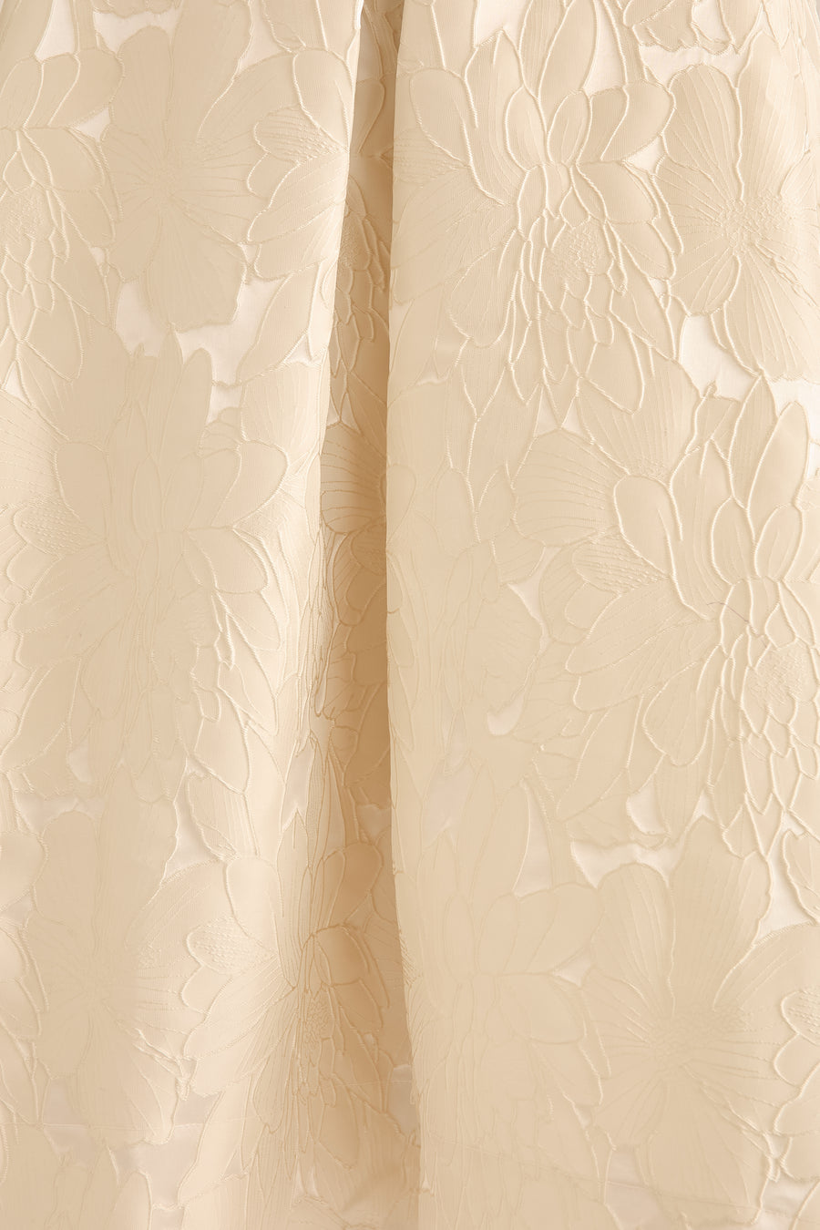 Gramercy Skirt in Primrose Jacquard A-Line Midi