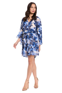 Vilma Floral Tiered Babydoll Dress